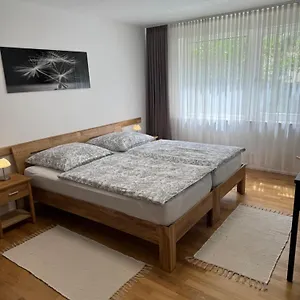 Stadtmitte Wuerzburg, Kueche, Balkon. Apartment